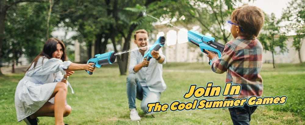 Electric Water Gun Toy | Fun Summer Blaster for Kids & Adults