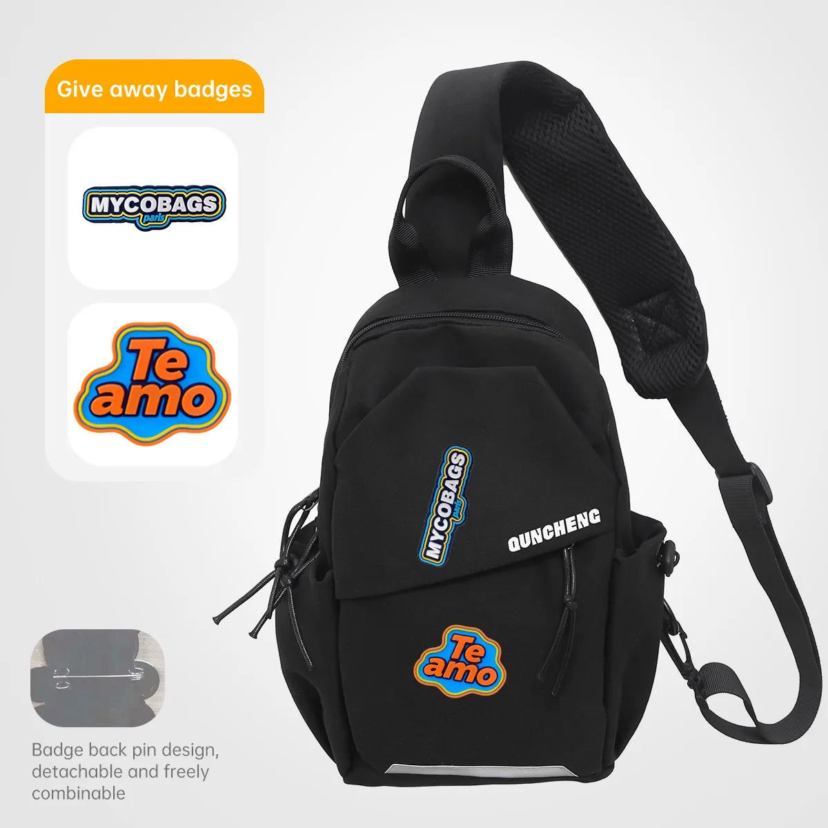 Versatile Crossbody Shoulder Bag for Outdoor Activities