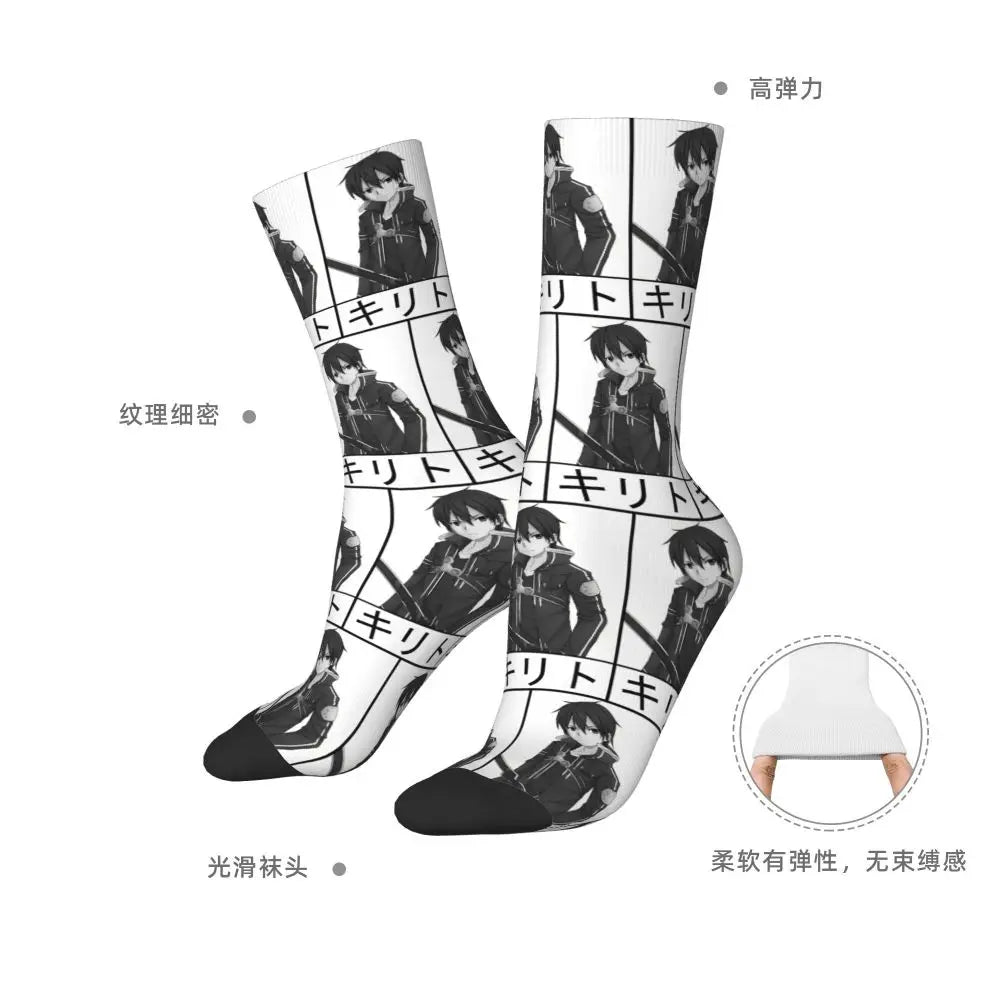 Super Soft Anime Logo Socks | Ultimate Comfort for All Seasons