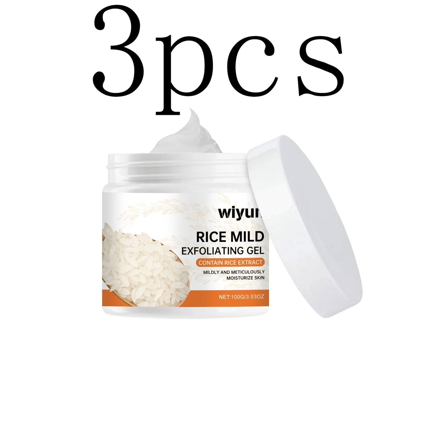 Gentle Rice Exfoliating Gel | Hydrating Face & Body Cleanser