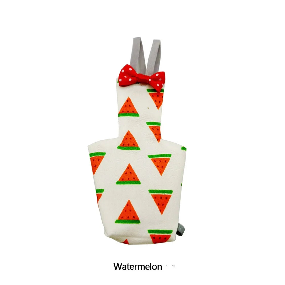Cute Colorful Fruit Floral Bird Diaper | Washable Pet Flight Suit