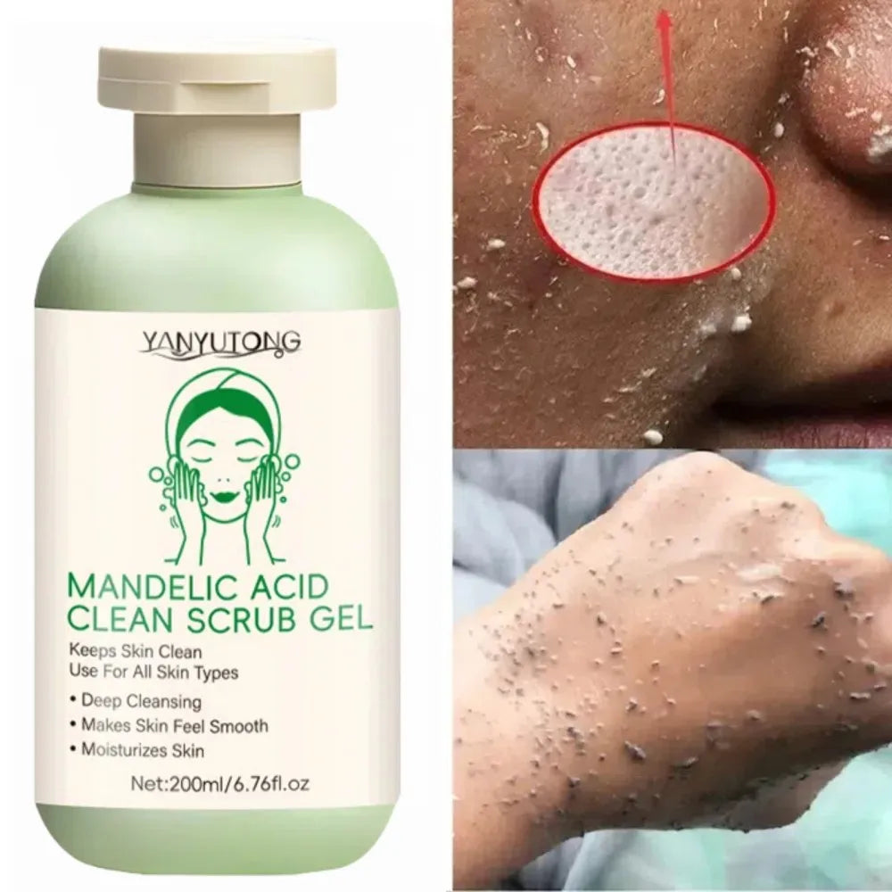 Deep Cleansing Exfoliating Gel Facial Scrub for Radiant Skin