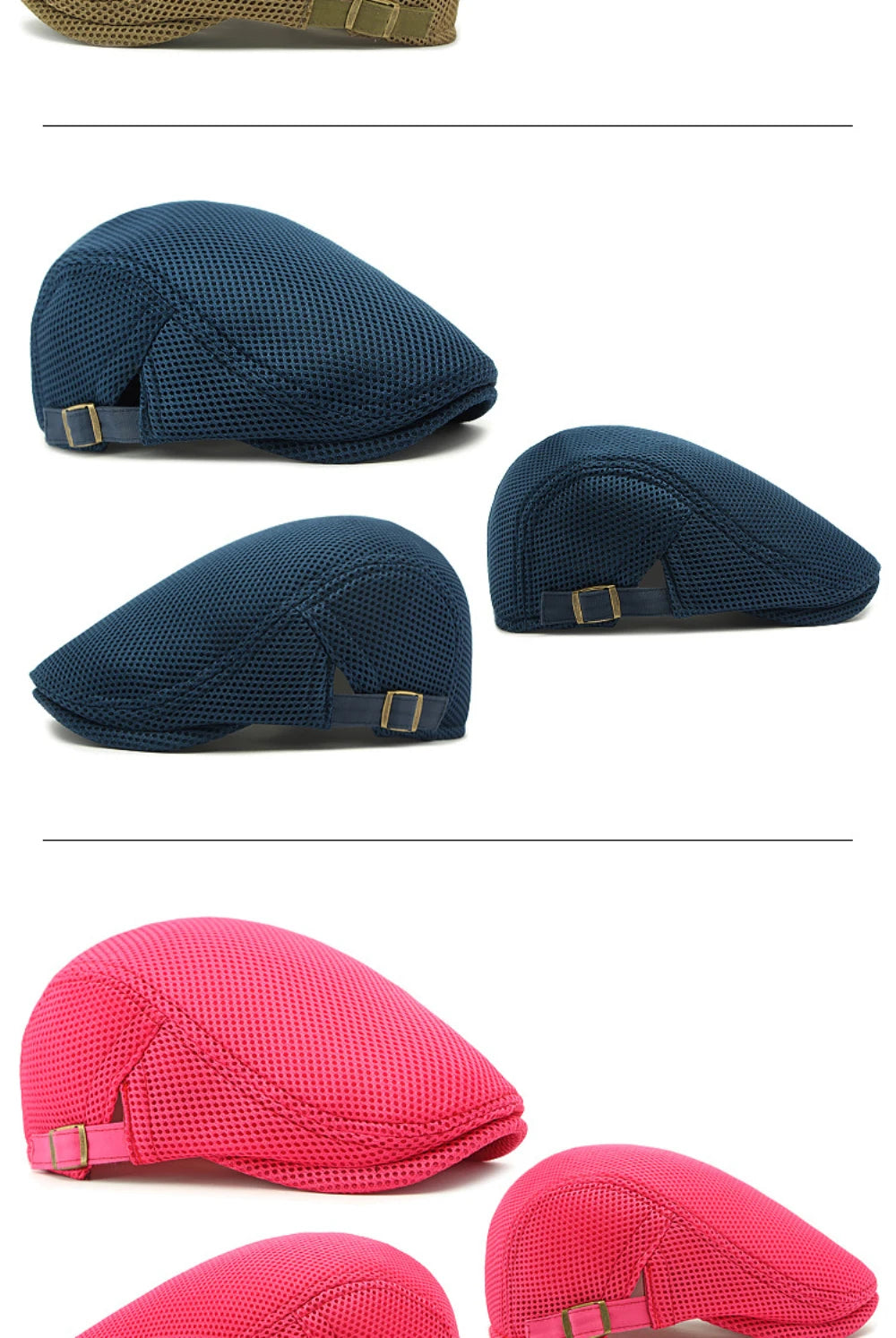 Stylish Unisex Beret Caps | Breathable Sun Hats for Summer