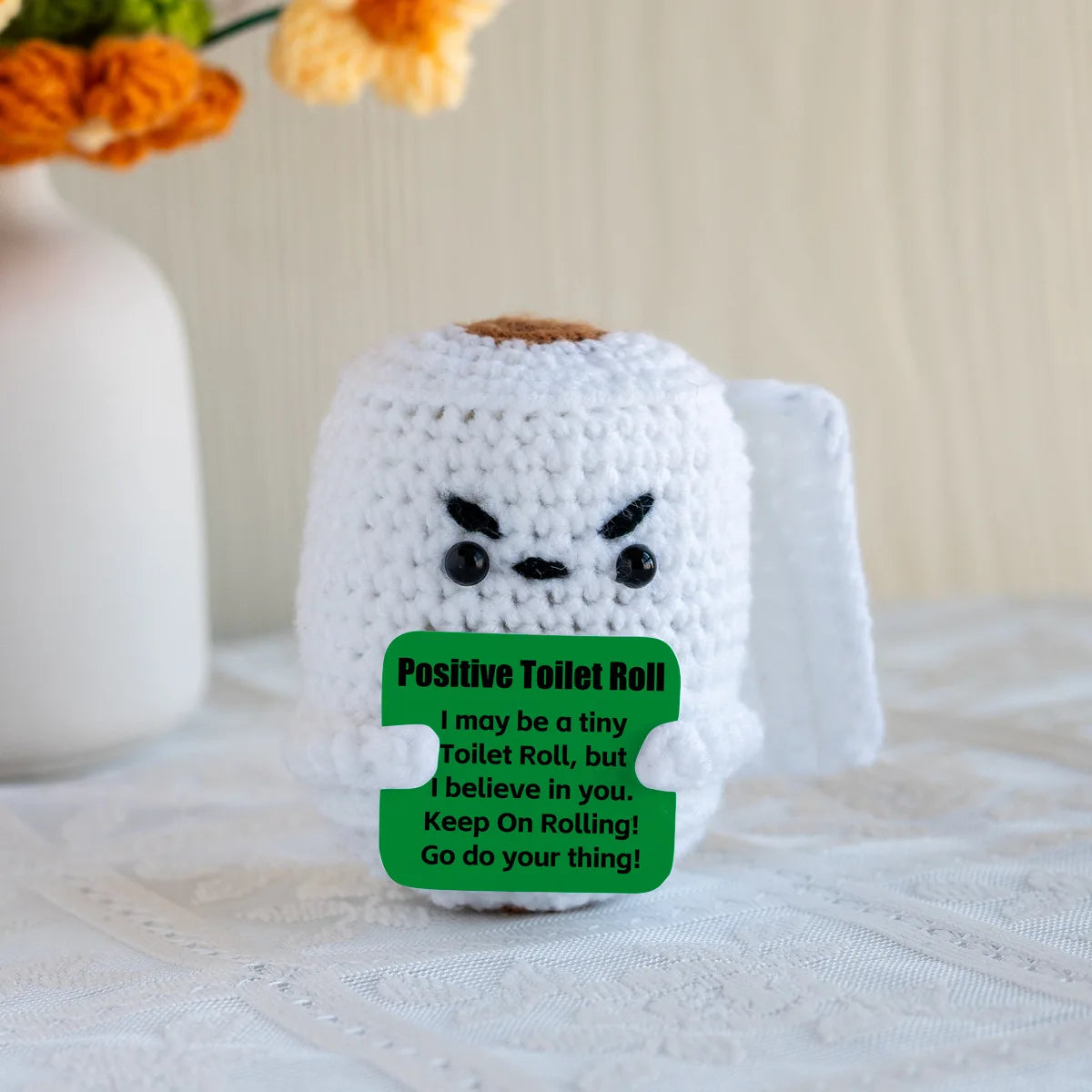 Muñeco de tiburón de ganchillo hecho a mano | Regalo de decoración del hogar con energía positiva