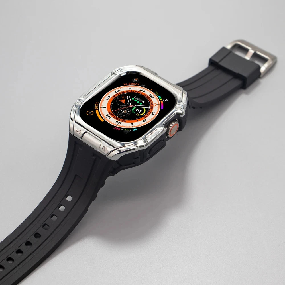 TPU Case and Sport Rubber Strap for 49mm Smartwatch | Durable & Stylish