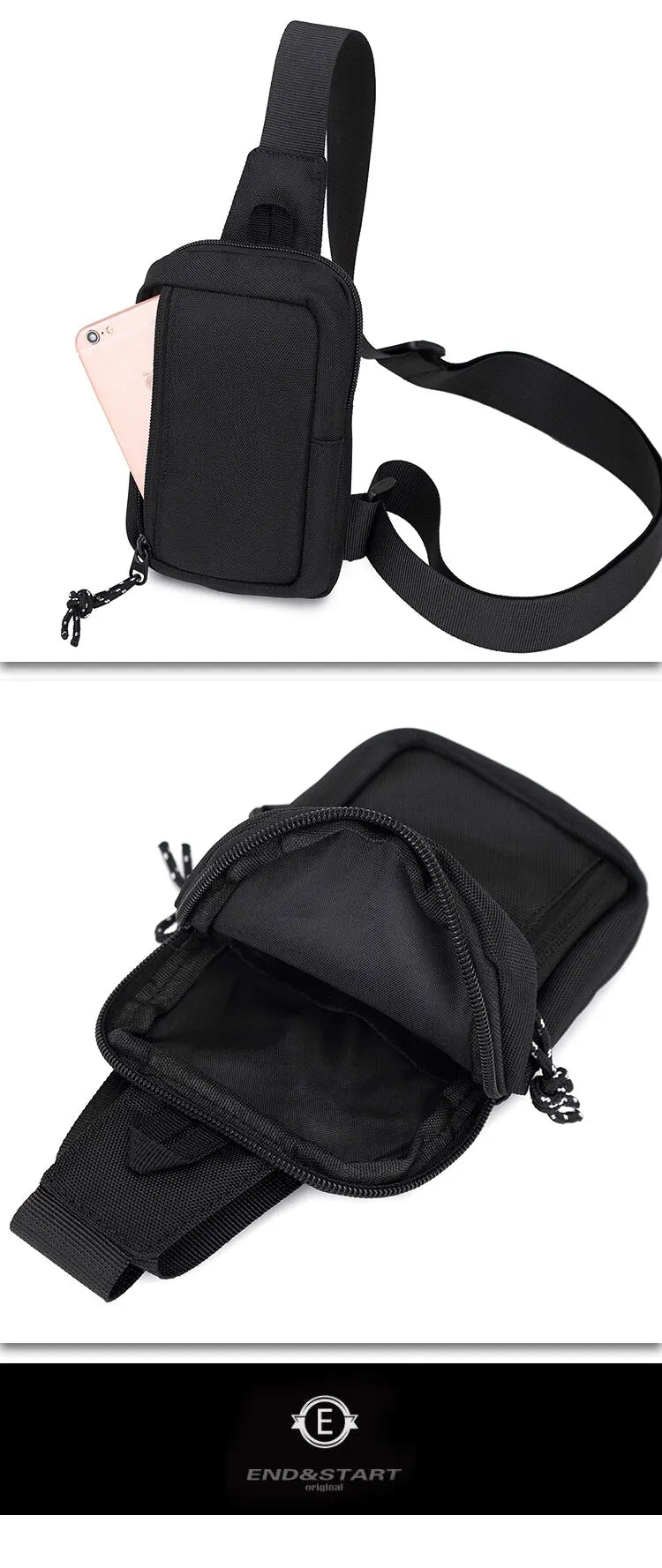 Trendy Men's Crossbody Bag | Stylish Diagonal Shoulder Backpack