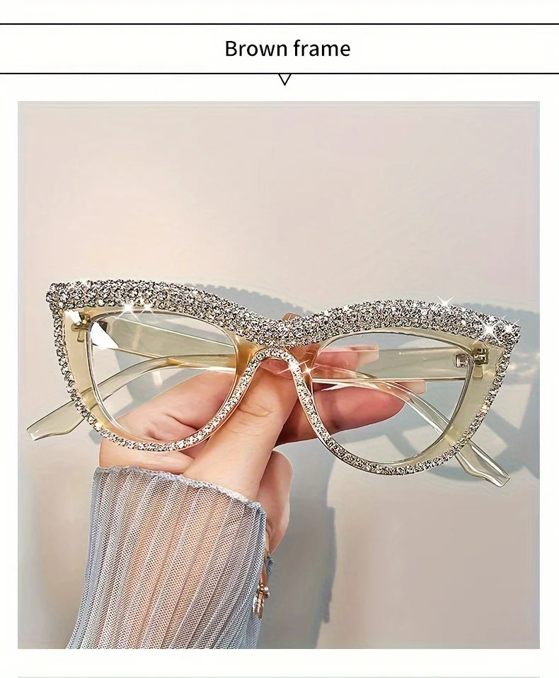 Elegant Cat Eye Reading Glasses | Blue Light Blocking Design