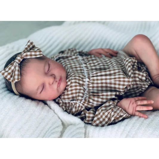 19-Inch Reborn Baby Doll with Realistic Skin and Veins