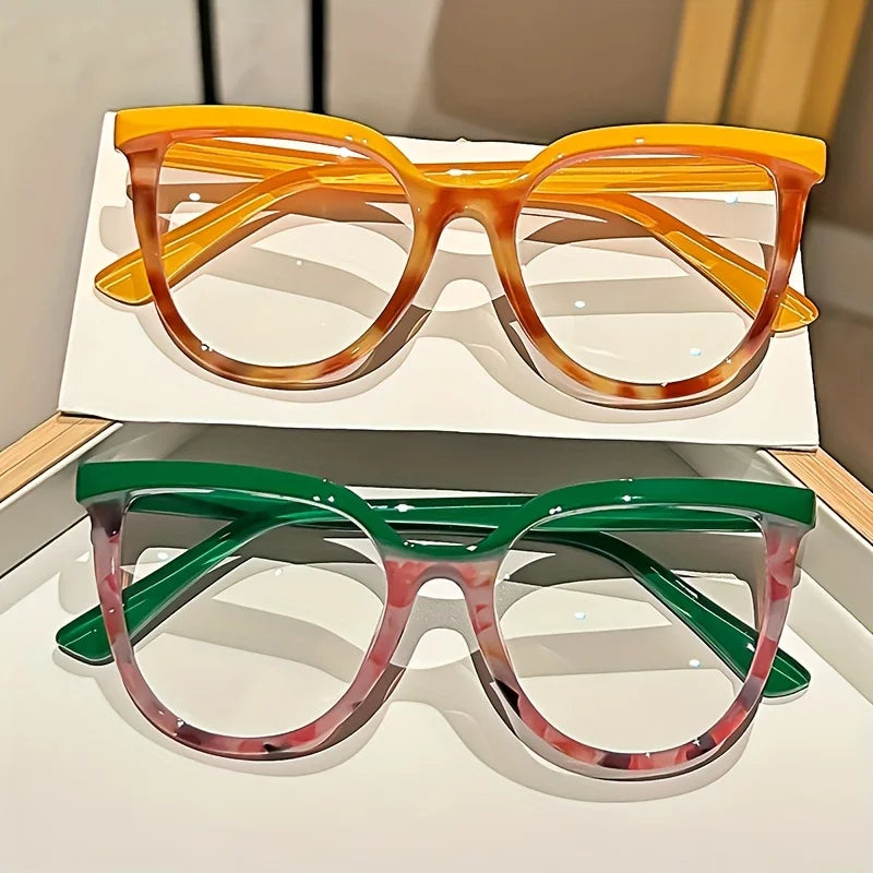 Elegant Cat Eye Glasses for Women | Vintage Gradient Style 2026