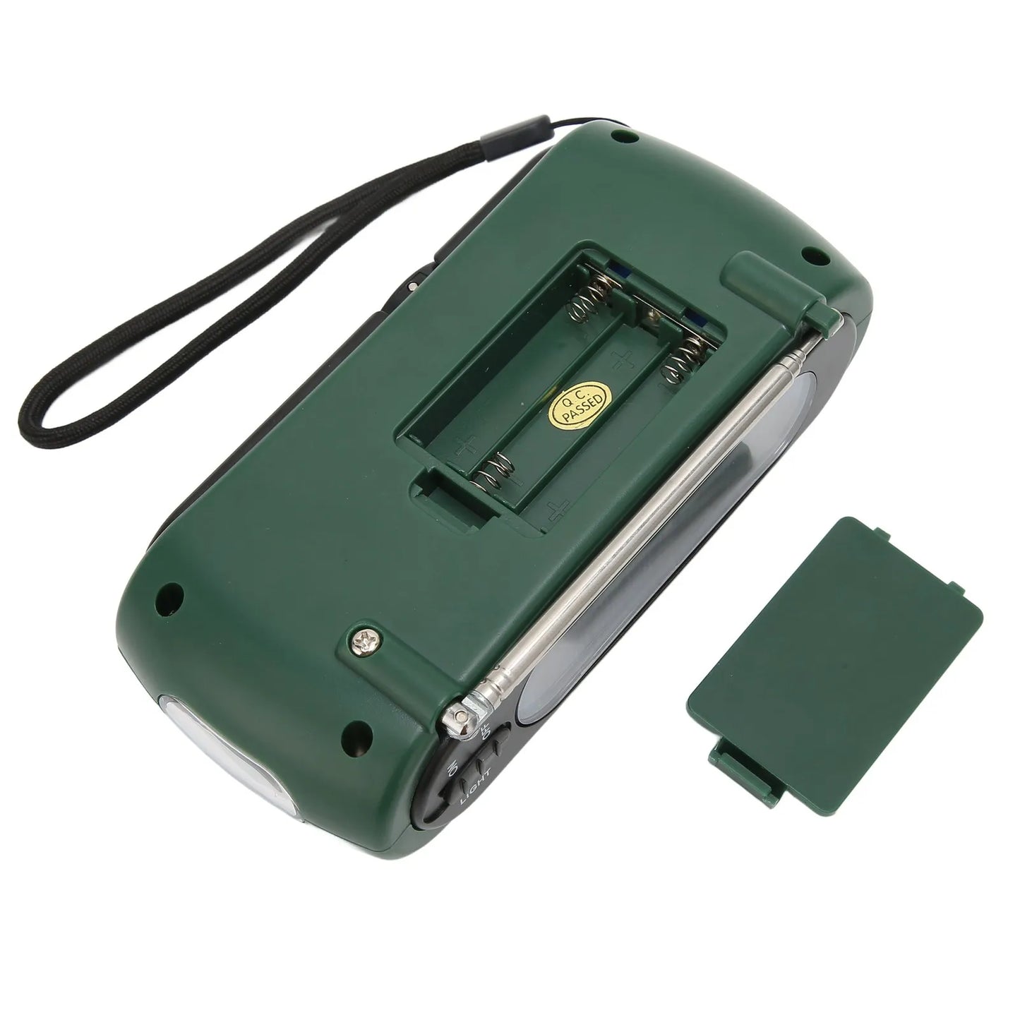 Portable Hand Crank Weather Radio with LED Torch | Multi-Band