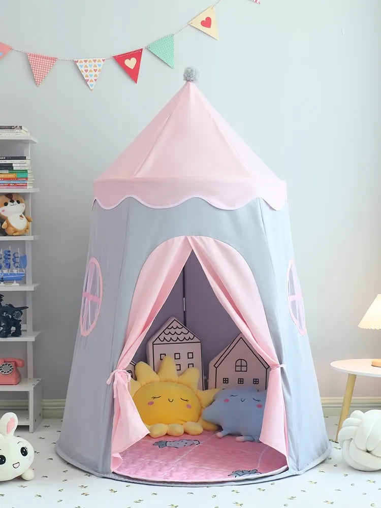 Large Folding Toy Tent for Kids | Perfect Playhouse Castle