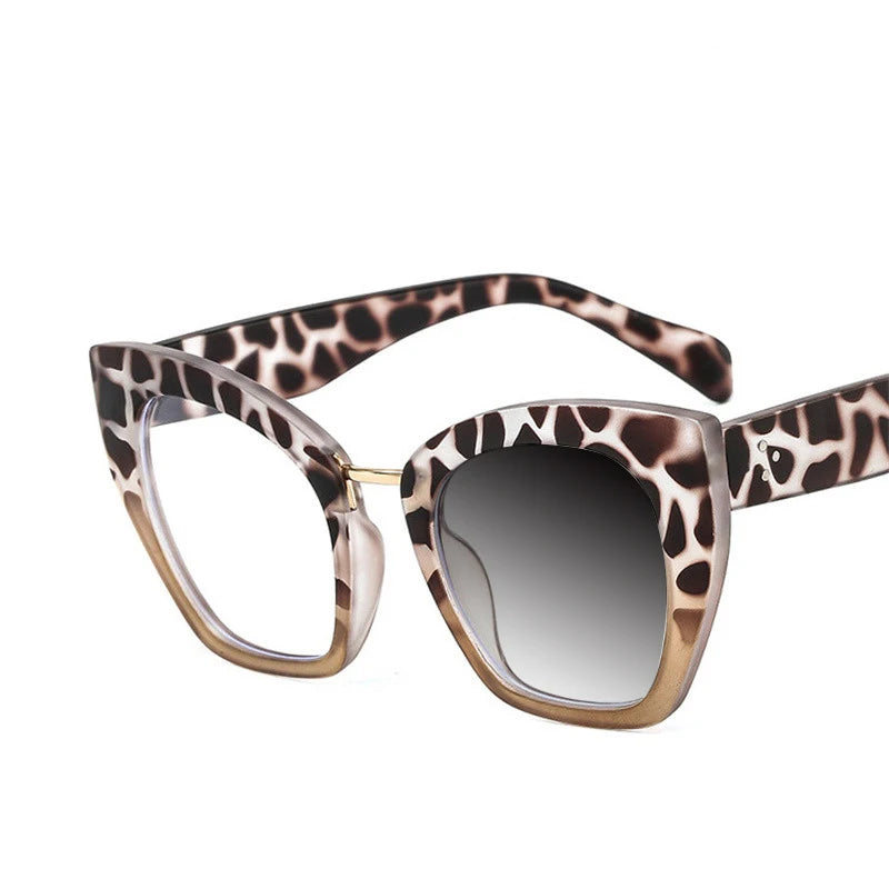 Stylish Oversized Anti Blue Light Reading Glasses for Women