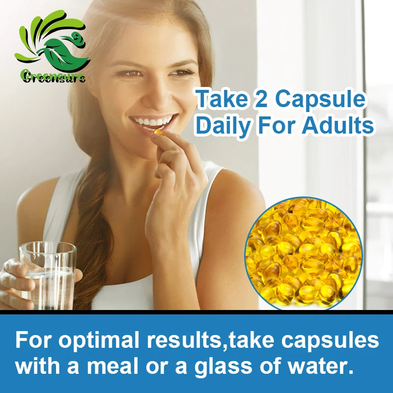 Marine Collagen Capsules for Healthy Joints, Hair, Skin & Nails