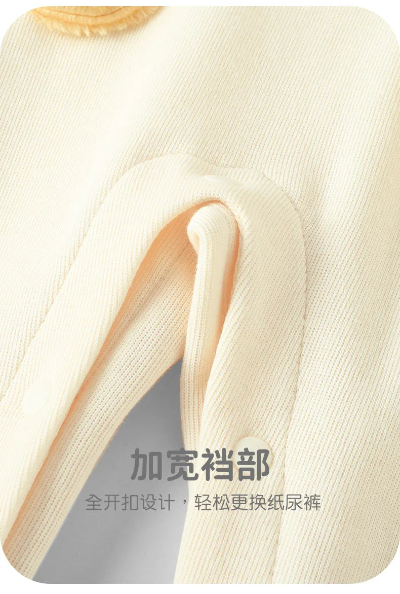 Comfortable Sleeveless Baby Romper for Spring & Autumn Fun