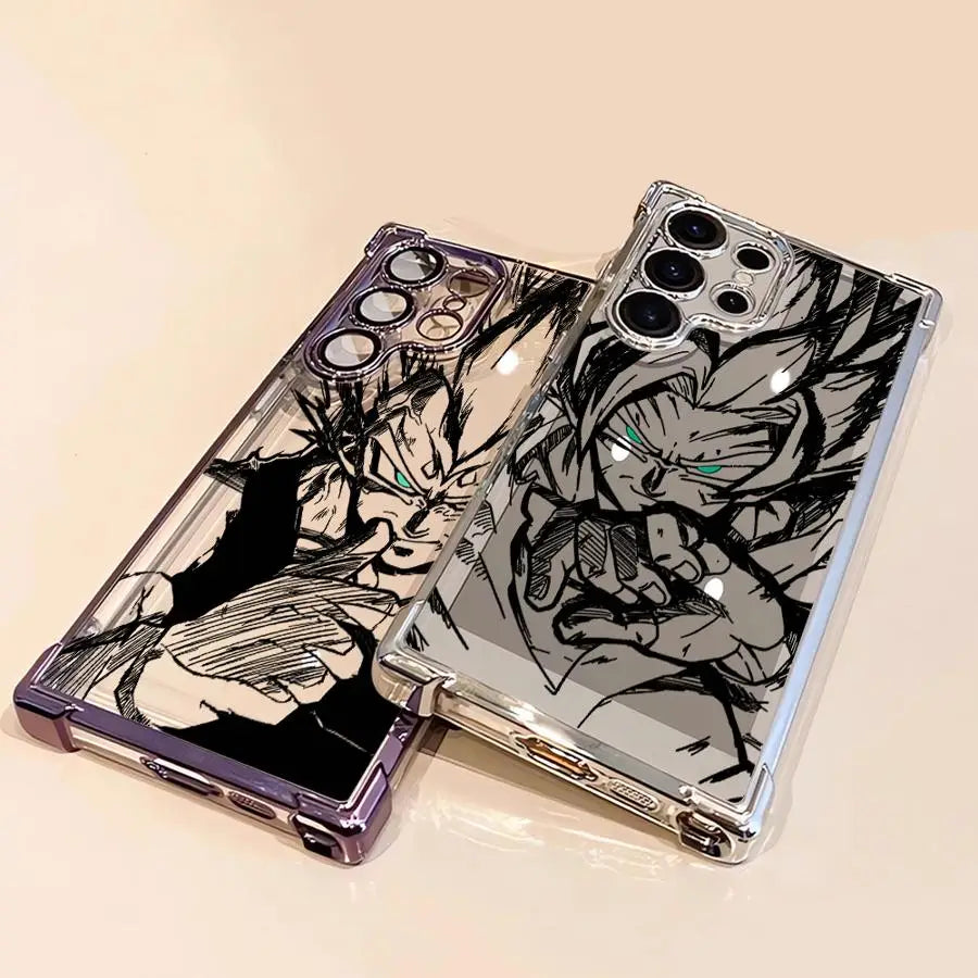 Funda Transparente de Silicona para Teléfonos Galaxy | Protección con Estilo
