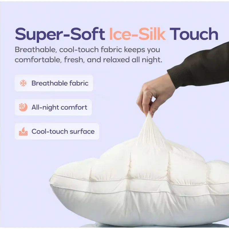 High Elastic Cervical Neck Support Pillow | Cloud Puff Comfort