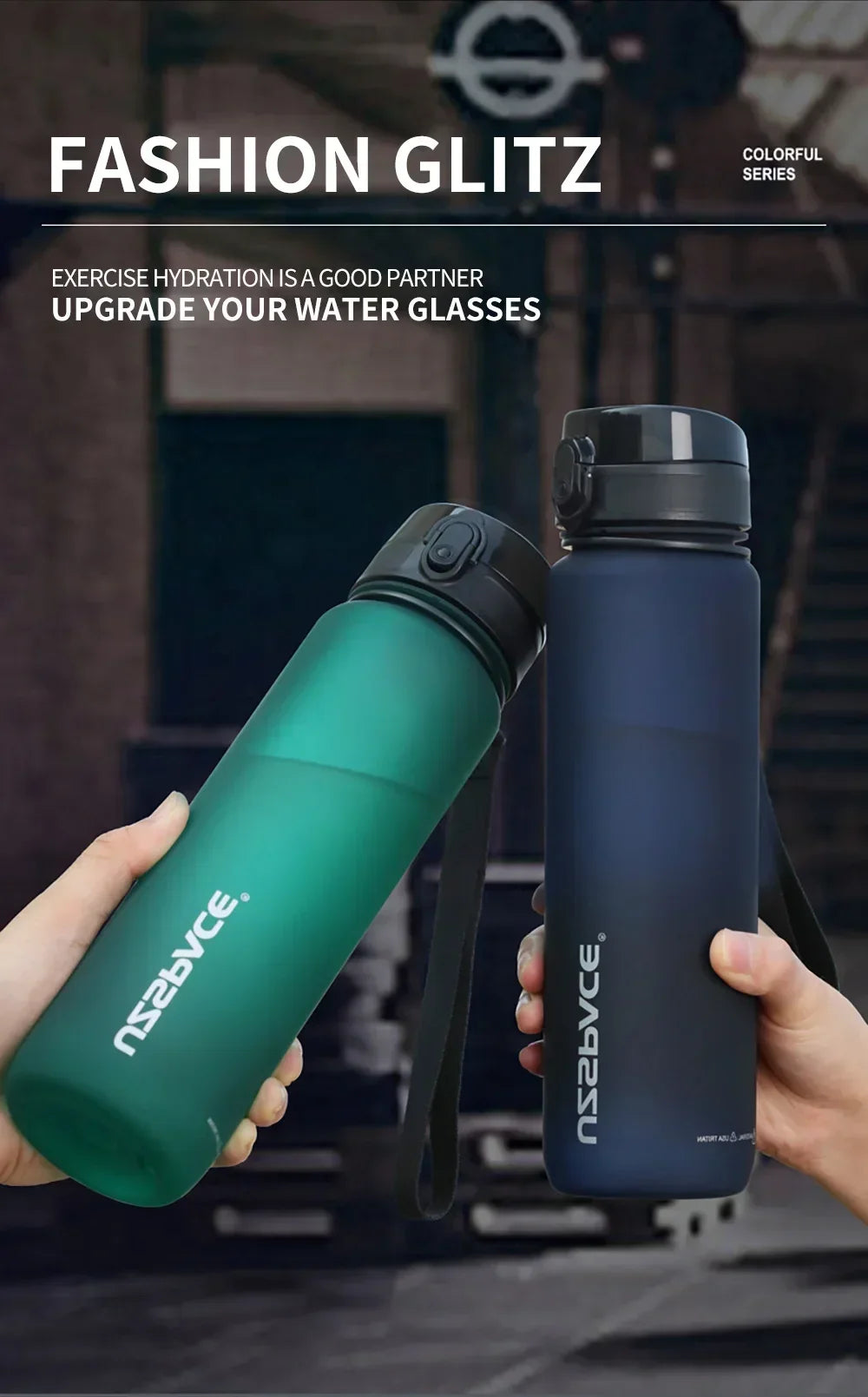 Colorful Child Water Bottle | Leak-Proof Reusable Drinkware