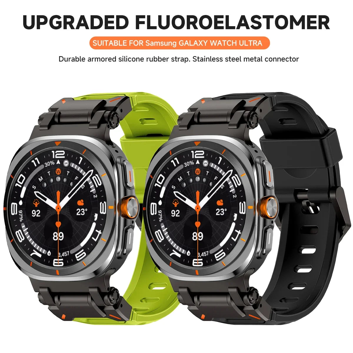 Sport Fluororubber Strap for Galaxy Watch Ultra 47mm | Durable & Stylish