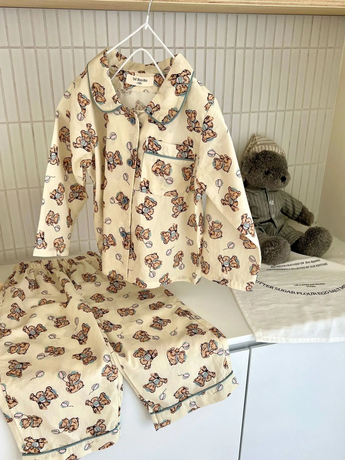 Spring Children's Cartoon Homewear Outfits | Cute Pajamas Set