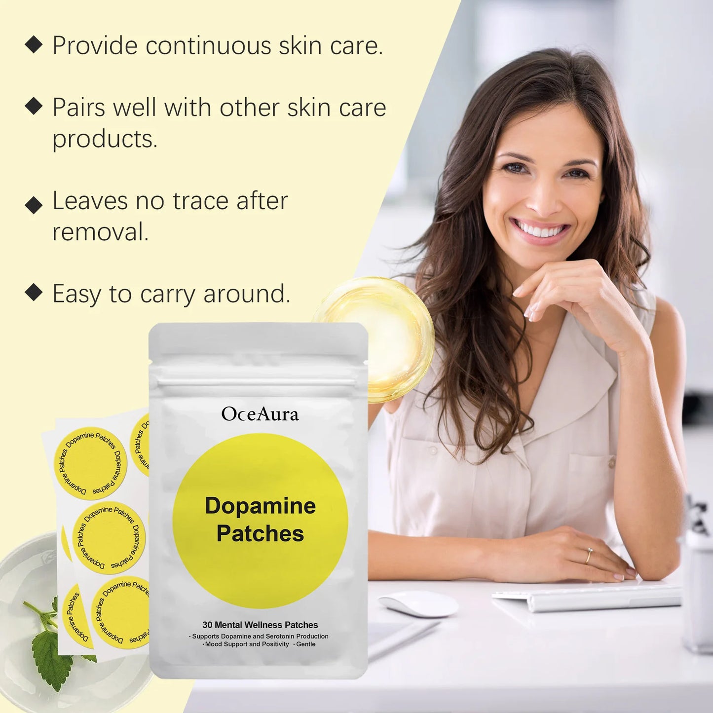 Vitality Boost Body Patches for All-Day Energy & Immune Support