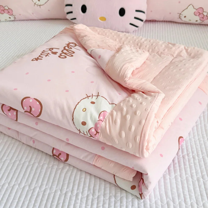 Cartoon Summer Quilt for Kids | Cooling Sensation Blanket