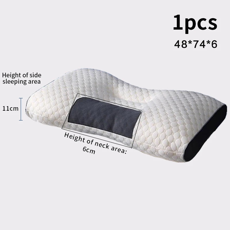 Cervical Orthopedic Neck Pillow for Sleeping Memory Massage Pillow Neck Support Relief Pain Spine Alignment Adult Bed Pillow