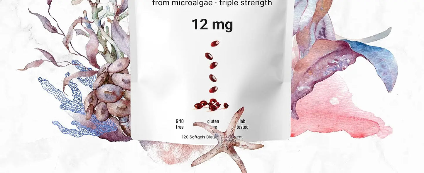 Astaxanthin Supplement Softgels | Powerful Antioxidant Support