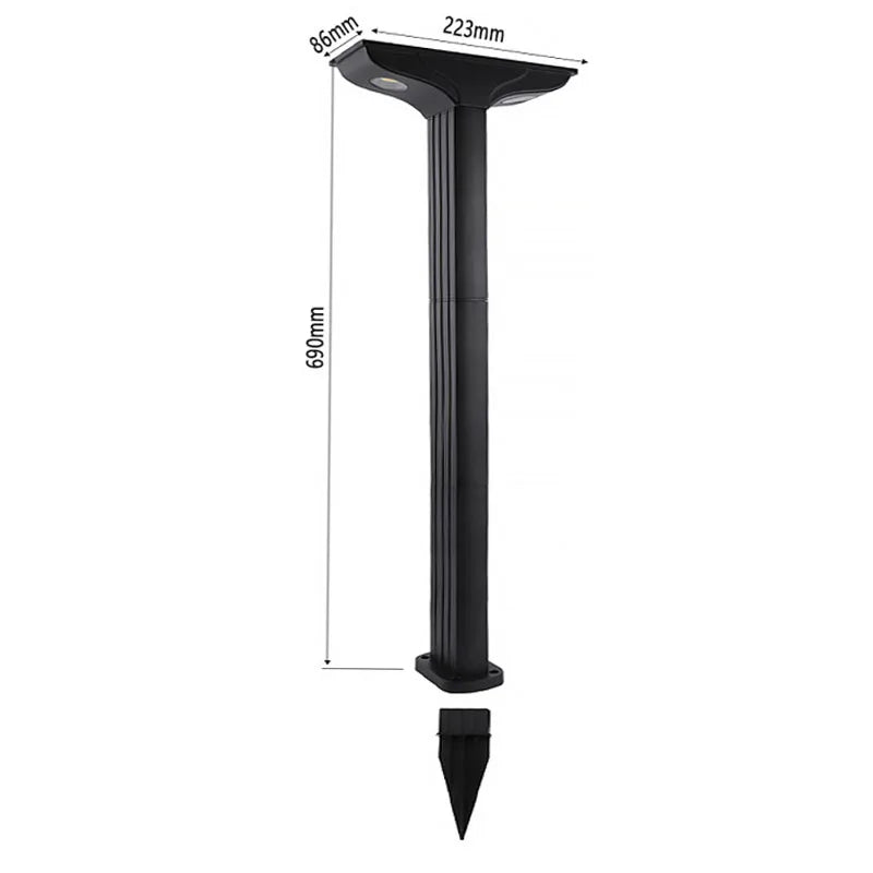 Solar-Powered Ground Light | Energy-Efficient Outdoor Decor