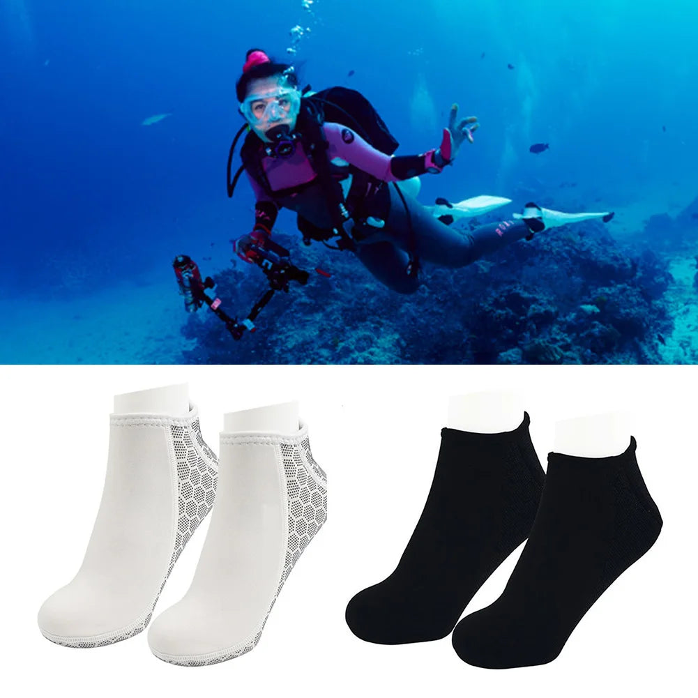 3MM Super Elastic Diving Short Socks | Anti-Slip Neoprene Socks
