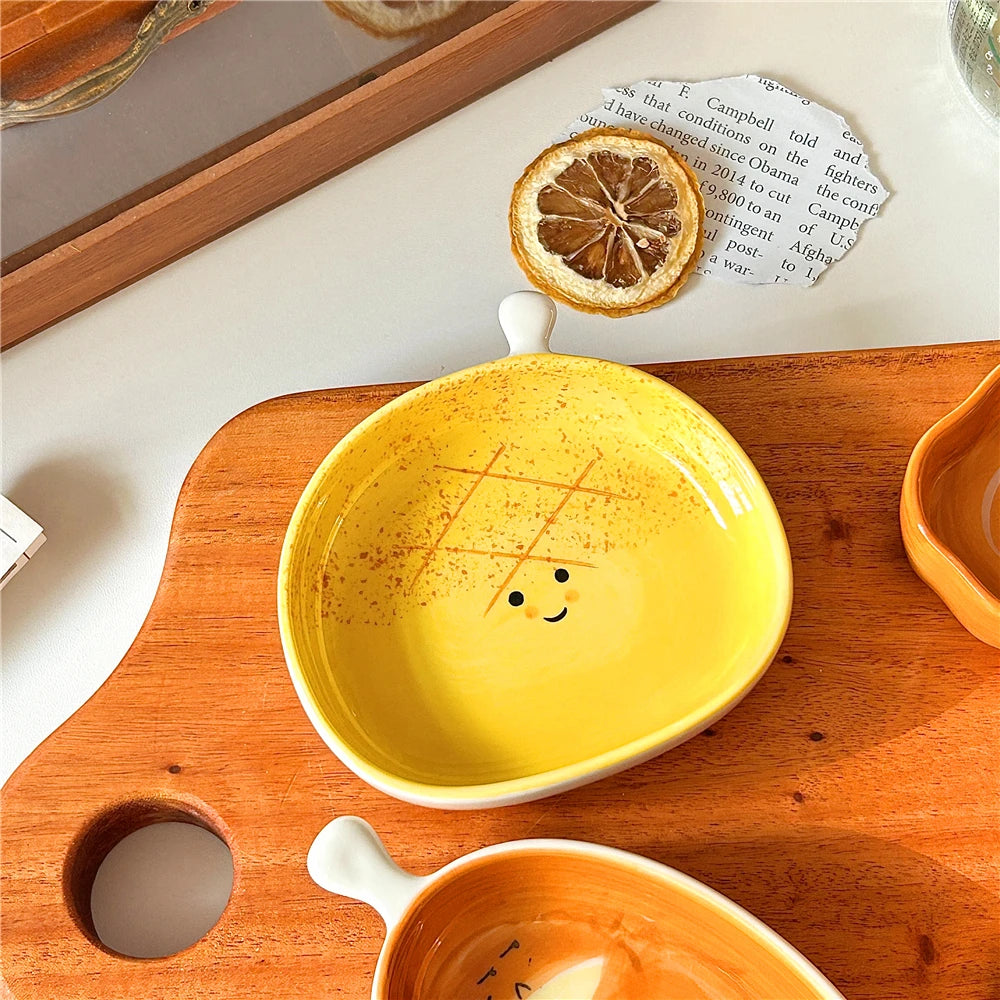 Cute Bread-Shaped Japanese Sushi Dipping Saucer | Mini Plate Tableware