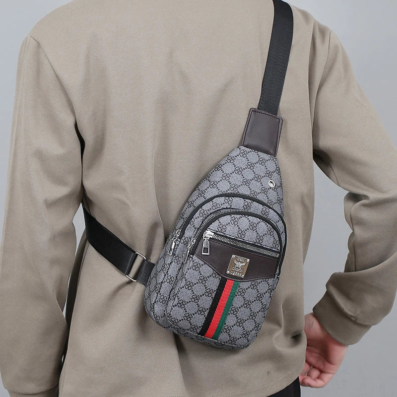Men's Multifunctional Messenger Bag | Casual Crossbody Handbag