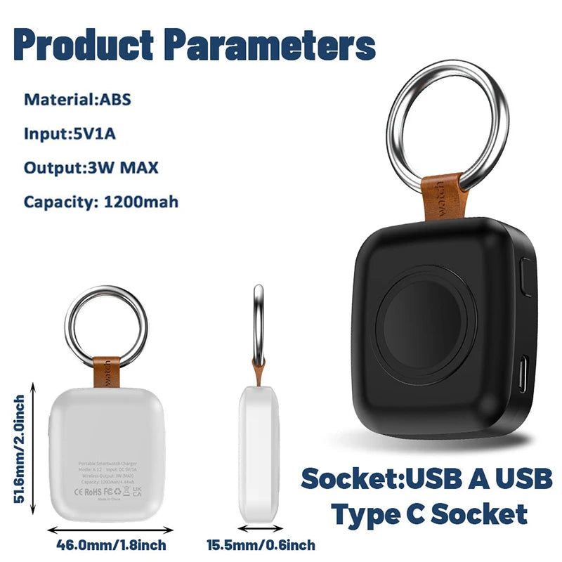 Portable Magnetic Wireless Fast Charger for Galaxy Watches