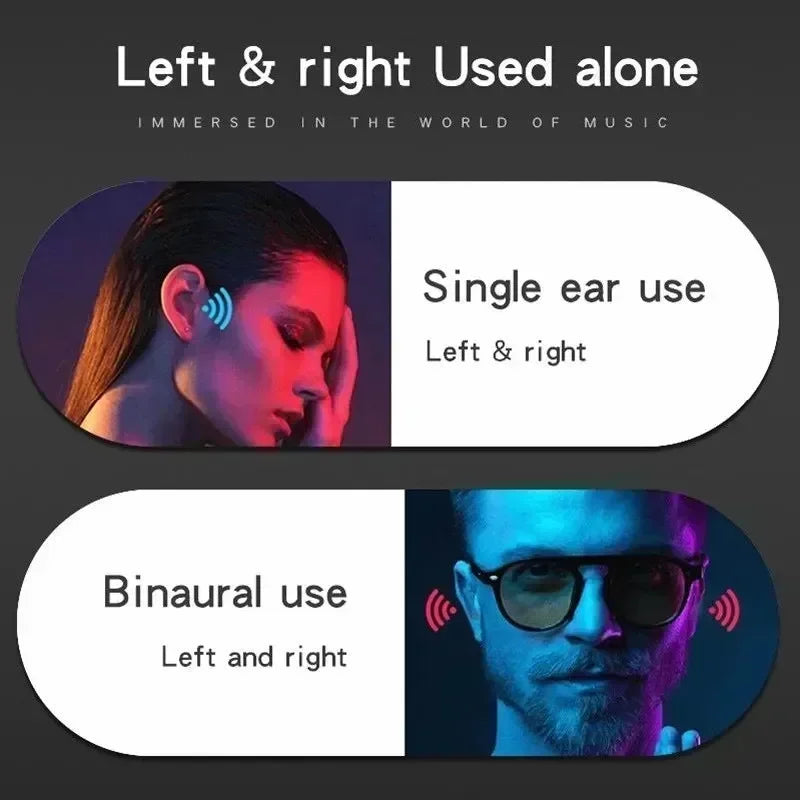 Bone Conduction Wireless Bluetooth Headphones | HiFi Waterproof Earphones