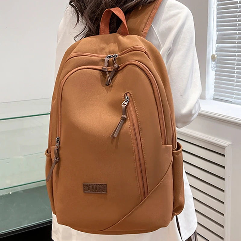Stylish Denim Backpack for Students | Unisex Travel Bag