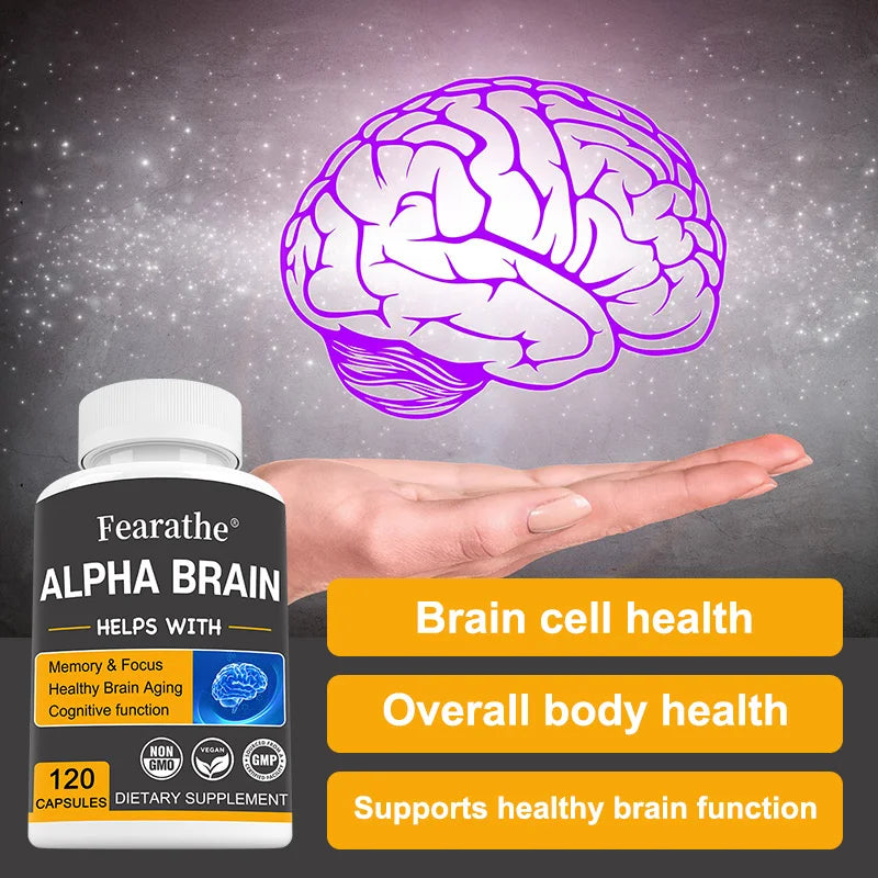 Nootropic Brain Supplement for Memory & Mental Clarity