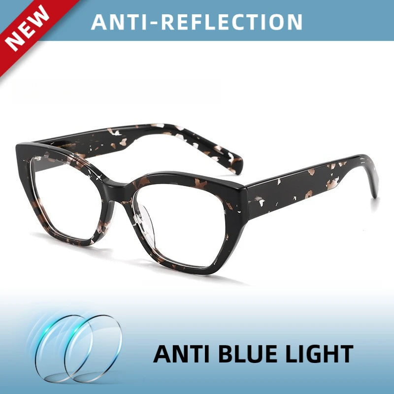 Stylish Cat Eye Reading Glasses | Anti-Blue Light Eyewear