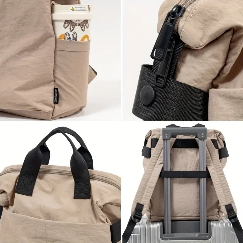 Versatile Unisex Backpacks with Large Capacity & Multi-Pockets