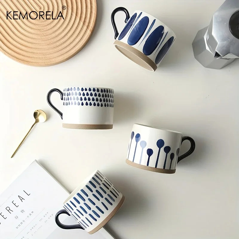 Japanese Ceramic Coffee Mug | Elegant Breakfast Drinkware