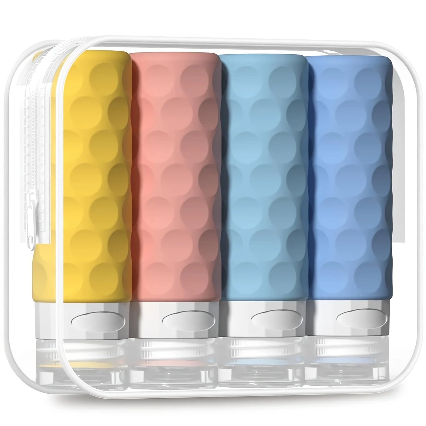 Silicone Travel Bottles Set | Leak-Proof TSA Approved Containers