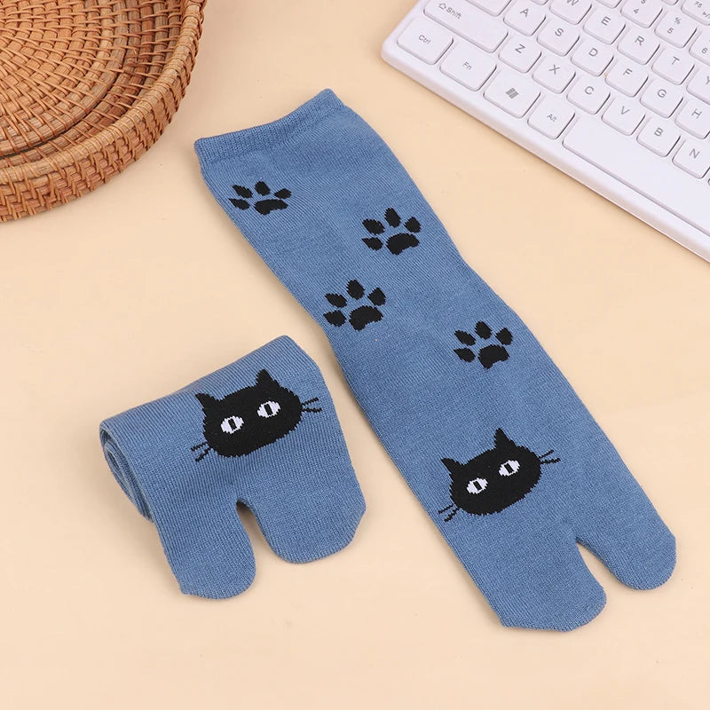 Unisex Japanese Two Finger Socks | Comfortable Split Toe Design