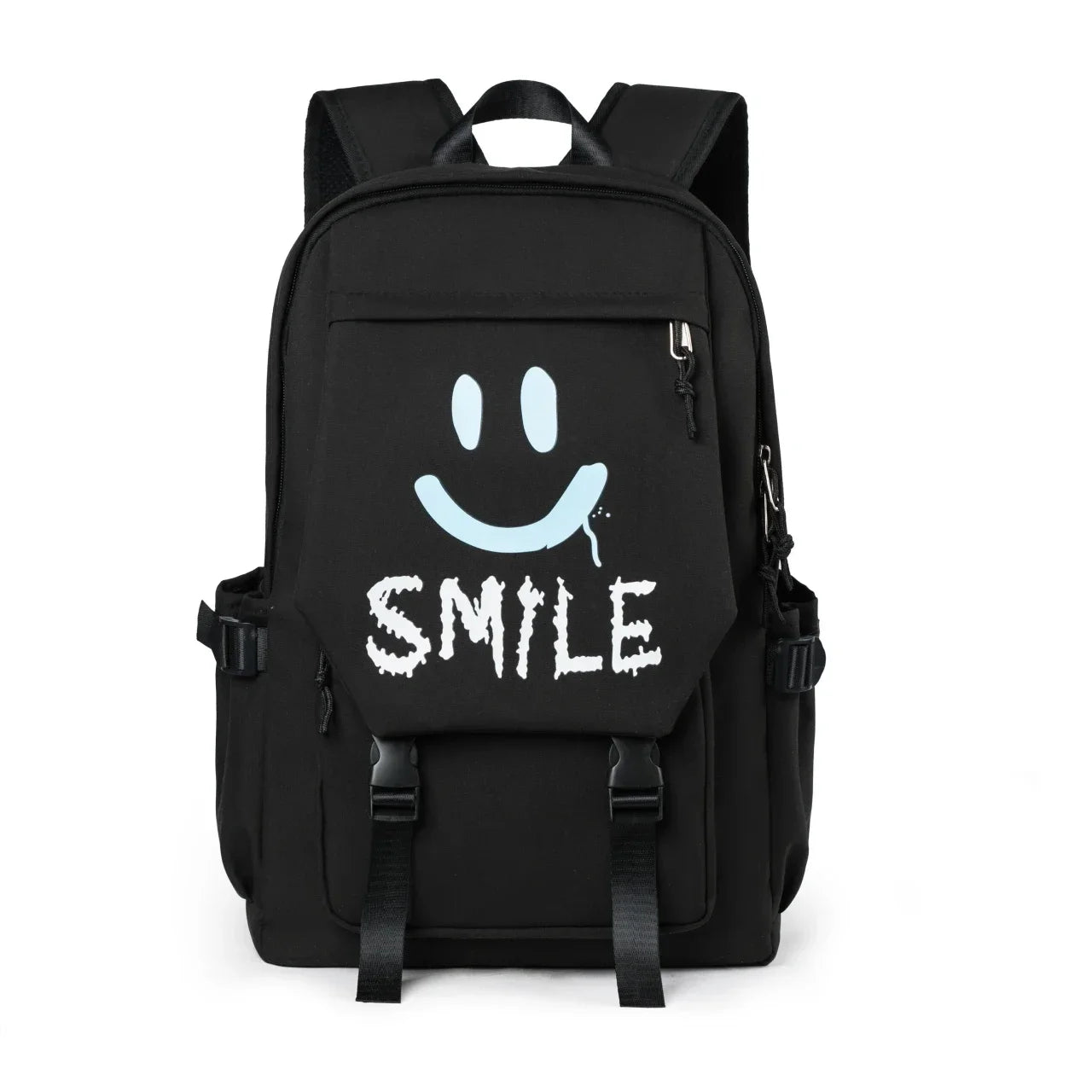 Large Capacity Quirky Expression Backpack | Stylish Travel Bag