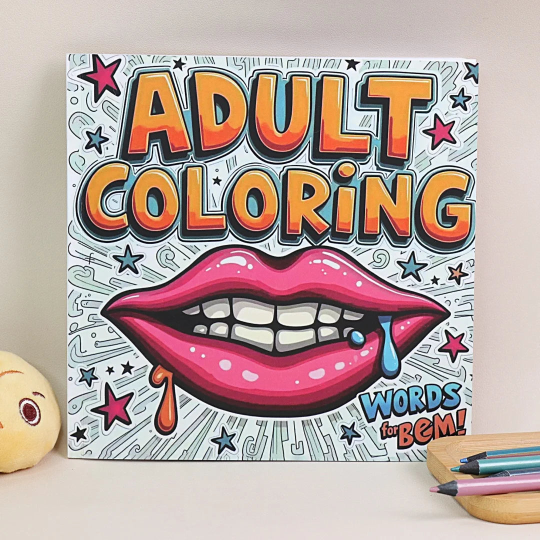 Funny Graffiti Mandala Coloring Book | Relaxing Gift for All Ages