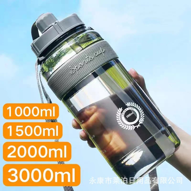 BPA Free Sport Water Bottle with Straw | Perfect for Hydration