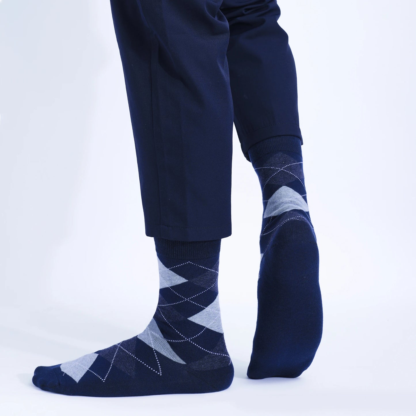 Men's Dress Socks | Breathable Cotton Crew Socks for All Occasions
