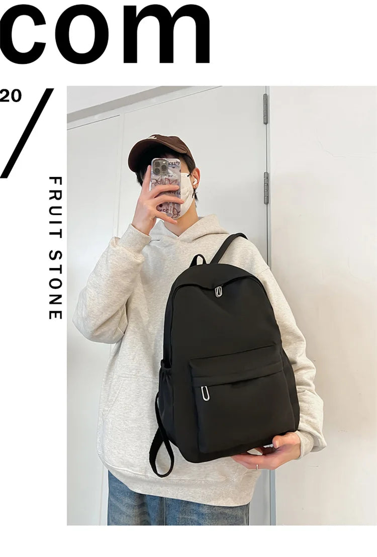 Stylish Large Capacity Backpack for Teen Girls | Minimalist School Bag