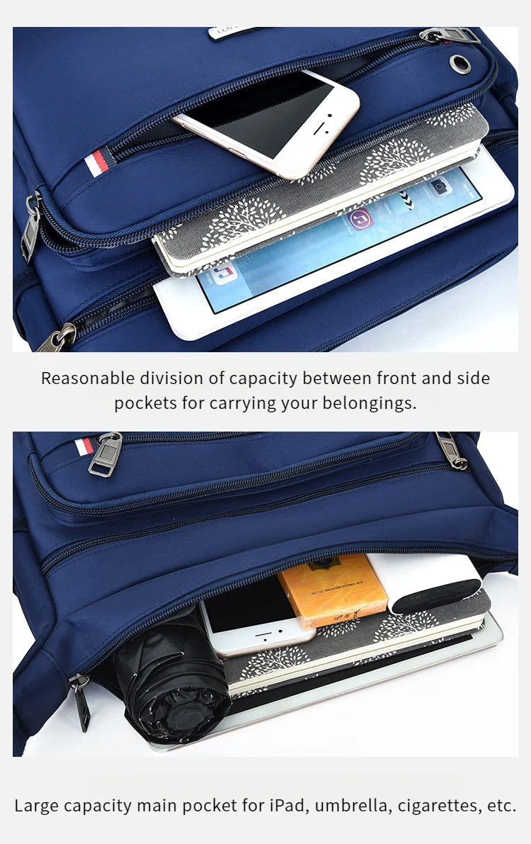 Men's Lightweight Travel Sling Bag | Large Capacity Crossbody
