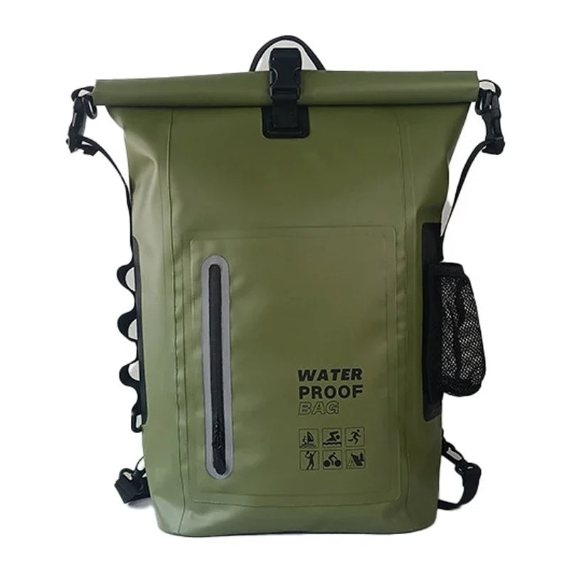 Bolsa Seca Impermeable para Kayak | Mochila Grande de Aventura para Actividades al Aire Libre