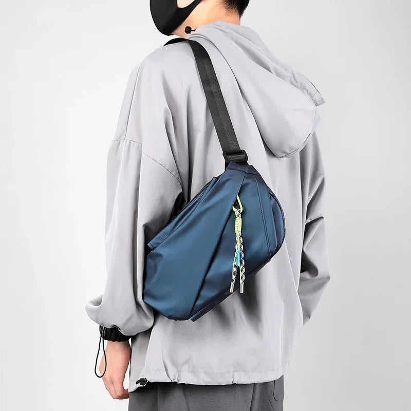 Large Capacity Waterproof Shoulder Chest Bag for Outdoor Sports