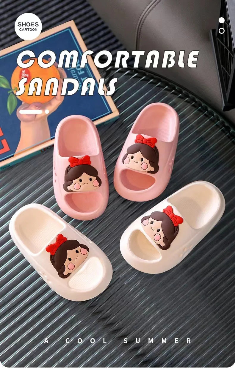 Kids Cute Cartoon EVA Slippers | Fun Summer Toddler Sandals