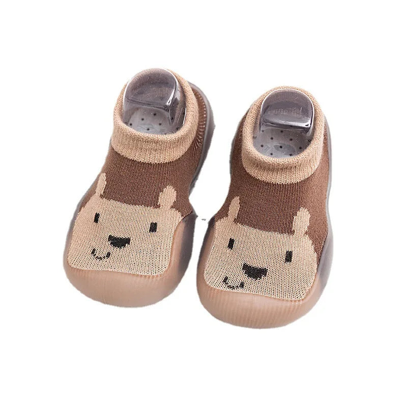 Kids Sock Shoes | Breathable Non-Slip Animal Print Toddler Shoes
